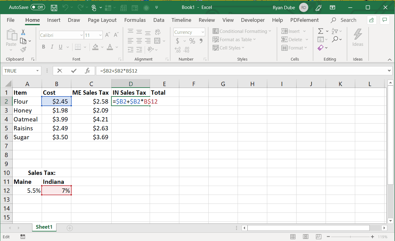 make an absolute reference in excel 2011 for mac